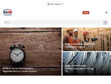 Tablet Screenshot of nahb.org